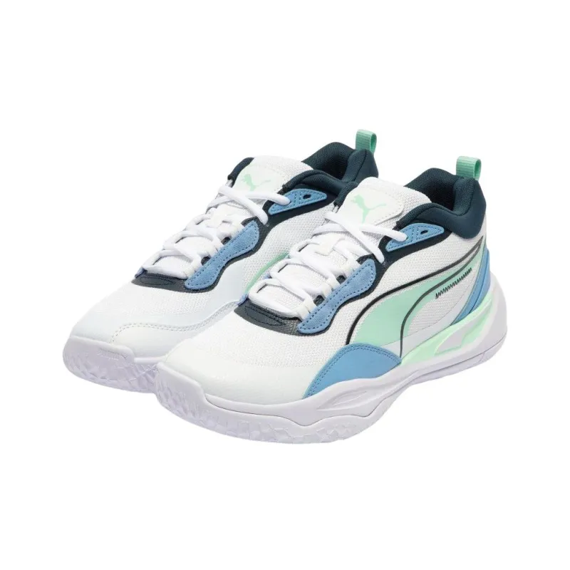 PUMA Playmaker Pro 'White Blue Green'-2