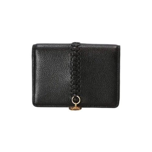 See By Chloe Goatskin Passport Holder Women's Black