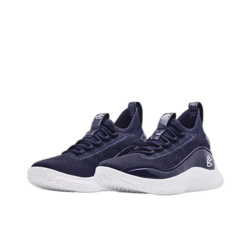 Under Armour Curry Flow 8 Navy White-2