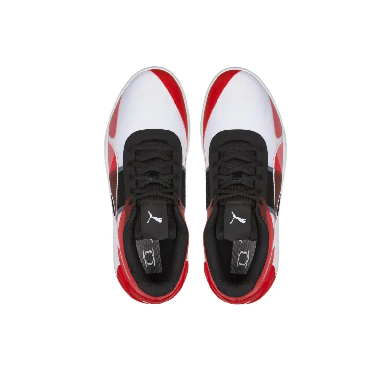 PUMA Fusion Nitro Team White High Risk Red-3