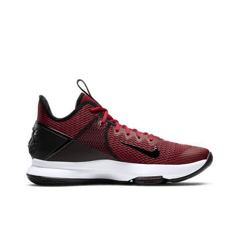 Nike LeBron Witness 4 Black/University Red-1