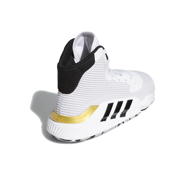 Adidas Pro Bounce 2019 White Gold Metallic-2