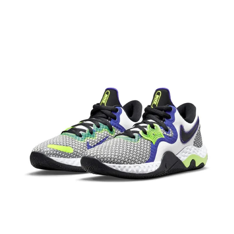 Nike Renew Elevate 2 White Volt Indigo-2