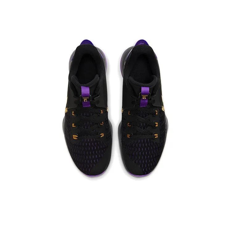 Nike LeBron Witness 5 'Fierce Purple Metallic Gold'-3