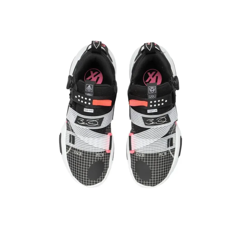 LiNing All City 9 V2 Anti Slip Wear Resistant Low Top Basketball Shoes Men's Black-3