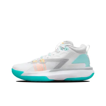 JORDAN Zion 1 'White Dynamic Turquoise'