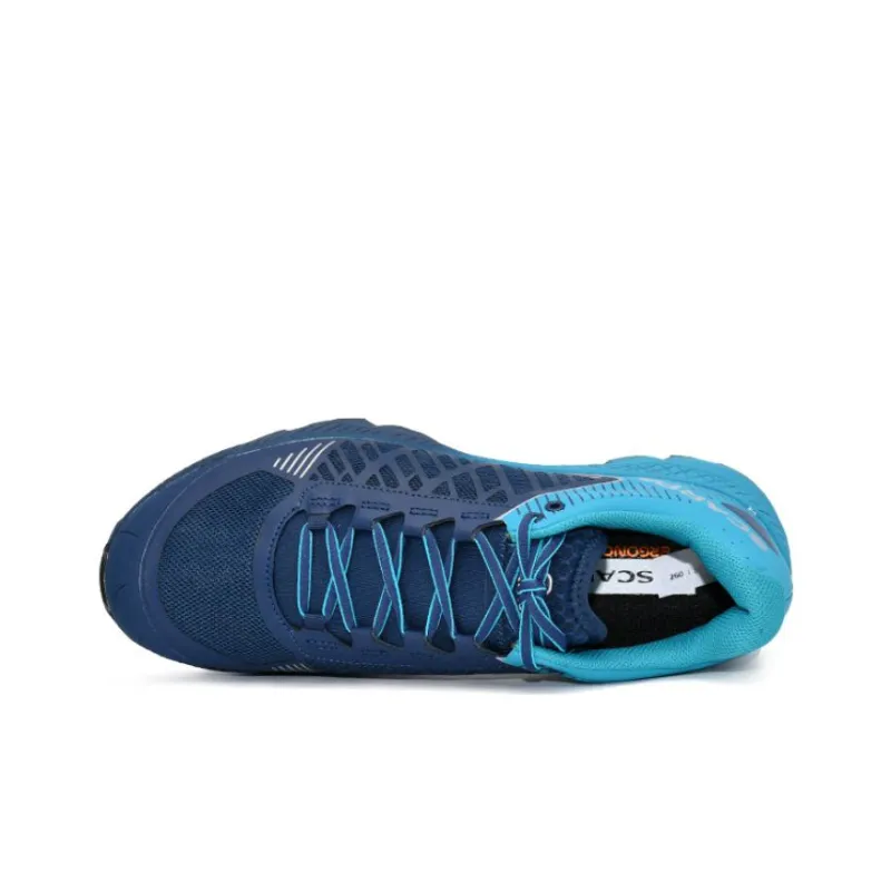SCARPA Spin Ultra Running Shoes Men Low Top Lake Blue/Sea Blue-2