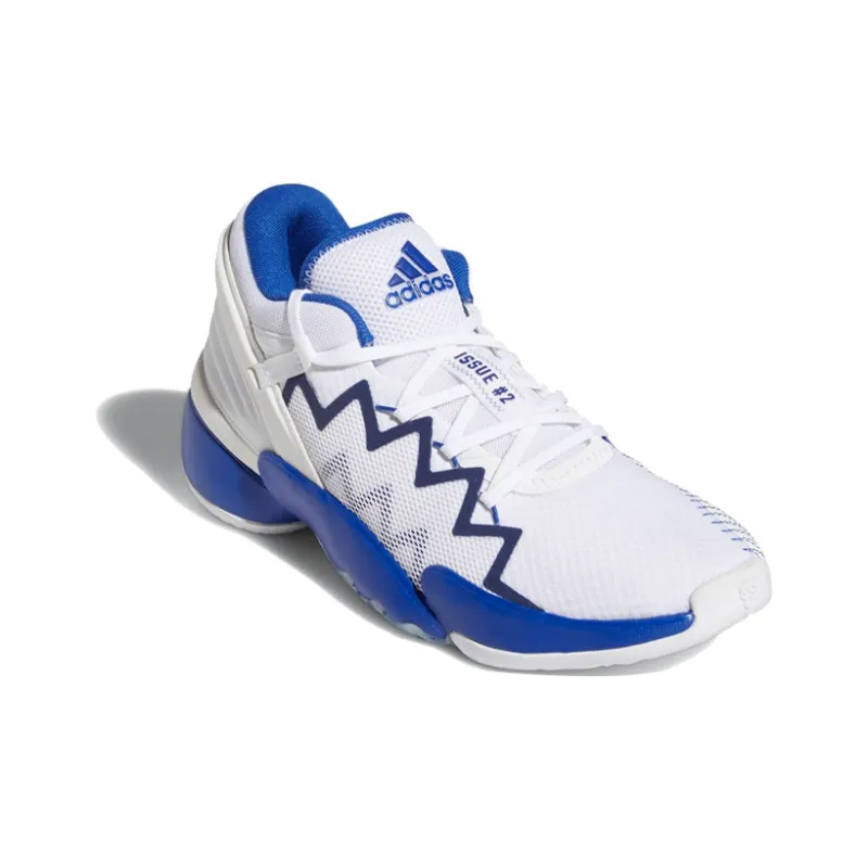 Adidas D.O.N. Issue #2 White Royal Blue-2