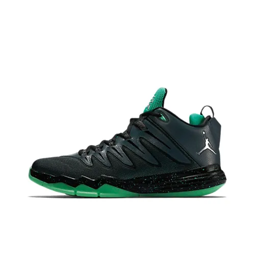 Jordan CP3 9 Basketball Shoes Men Mid-Top Black/Green