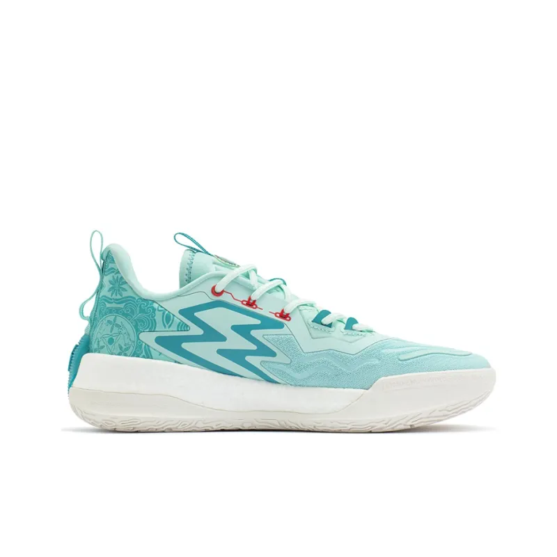 361° Big3 3.0 Pro Basketball Shoes Men Low Top Light Cyan/Glazed Celadon Green-1