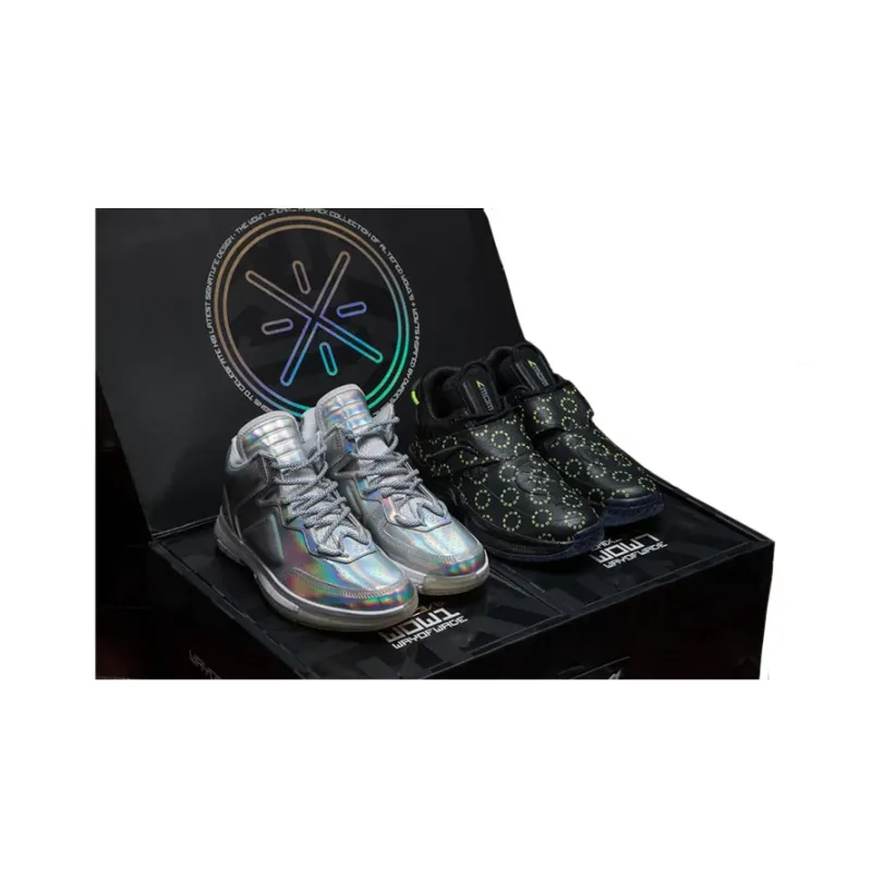 LiNing Way Of WadeWOW 1 Remix 3/6 Cushioning Anti Slip And Wear Resistant High Top Basketball Shoes Men's Black-1