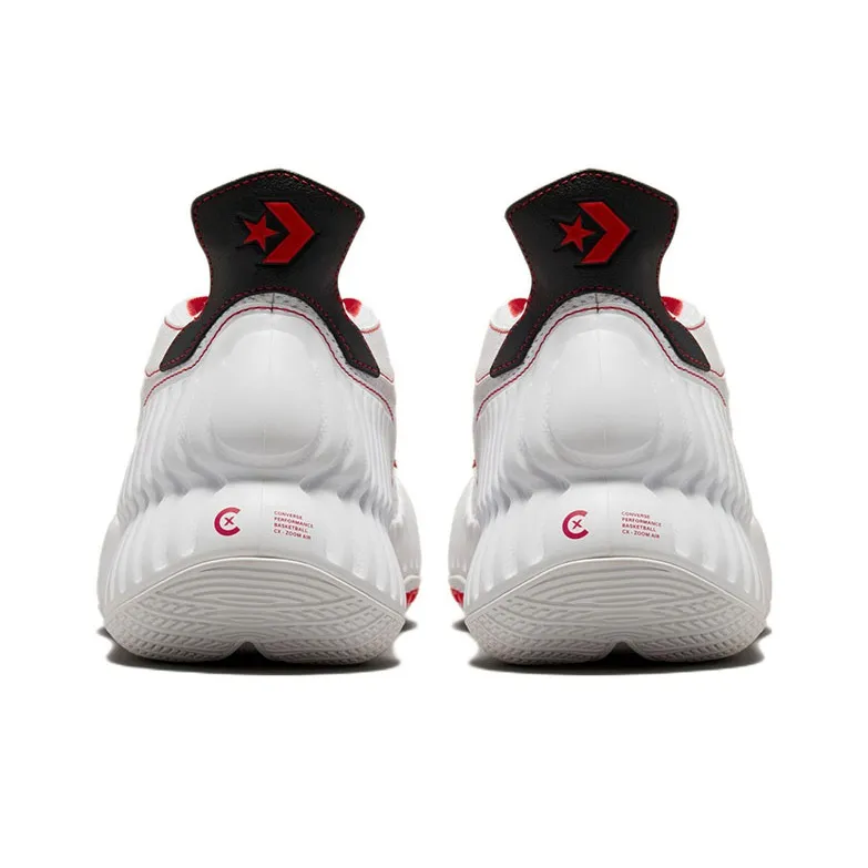 Converse All Star Bb Prototype Cx Mid White University Red-4