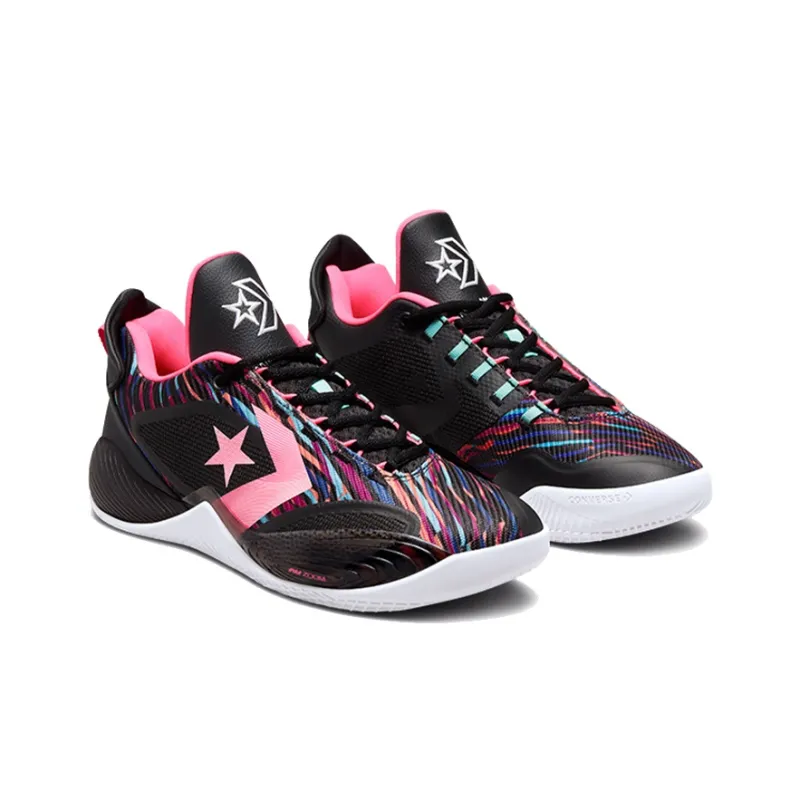 Converse All Star Bb Shift 'Black Neon Pink'-2