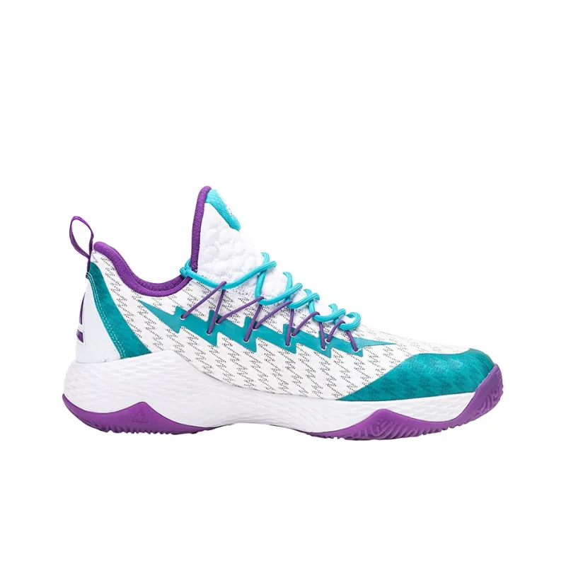 PEAK Outer Field Anti Slip Wear Resistant Low Top Performance Basketball Shoes Men's Azure-1