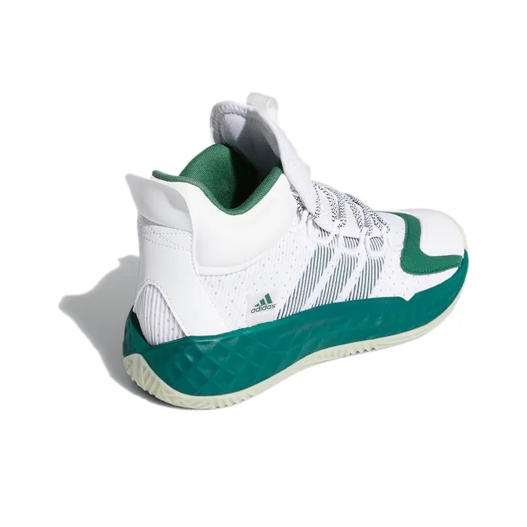 Adidas Pro Boost Mid 'White Team Dark Green'-3