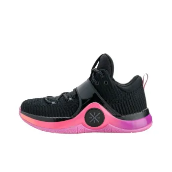 LiNing WOW 6 Sunrise Low Top Performance Basketball Shoes Women's Pink Black