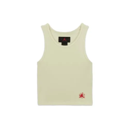 Jordan Teyana Taylor Tank Tops Women's Beige