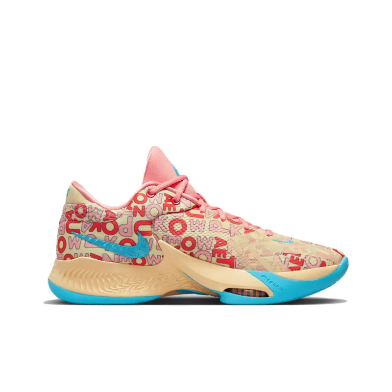 Nike Zoom Freak 4 EP 'Letter Bro Coral'-1