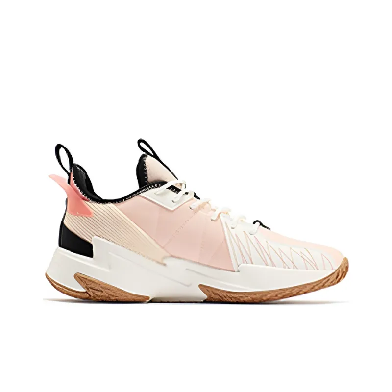 361° Shadow Blade 2 Cushioning Anti Slip And Wear Resistant Coverage Support Low Top Basketball Shoes Men's Soft Pink-1