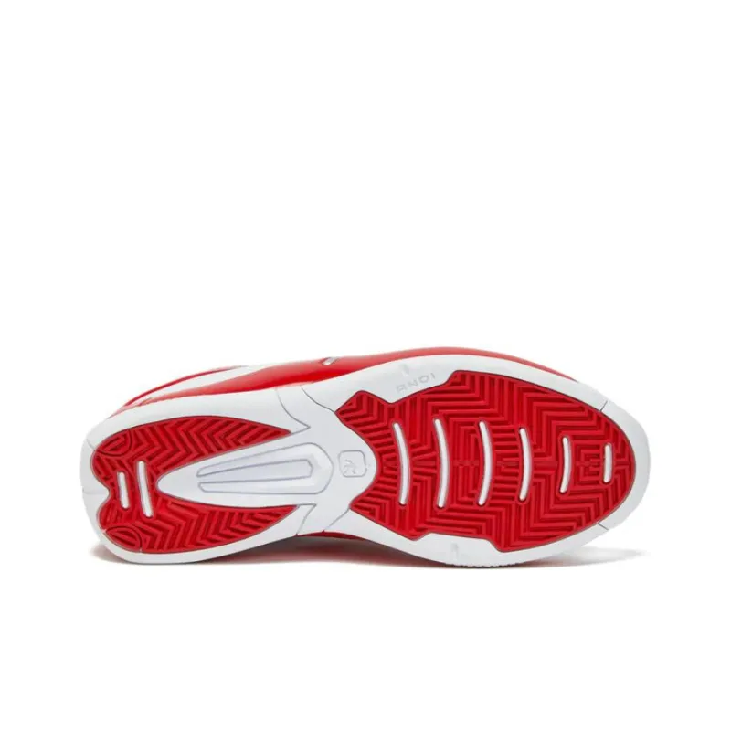 AND1 Rise Cushioning Slip Resistant Mid Top Basketball Shoes Men's White Red-4