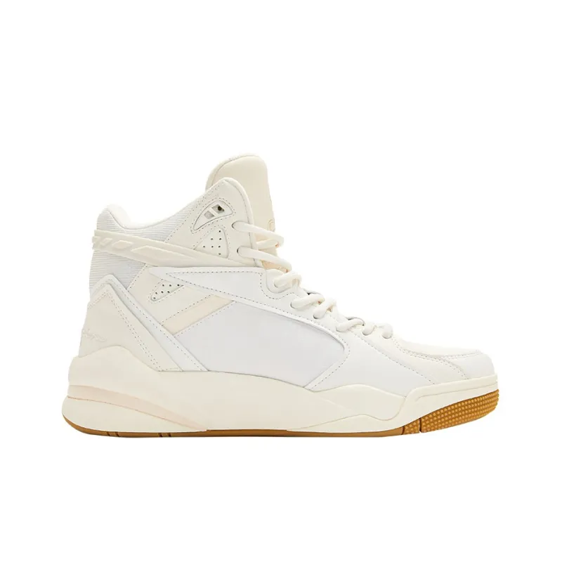 Champion Basketball Shoes Women's High Top Milk White-1