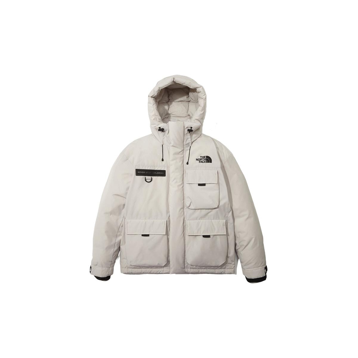 THE NORTH FACE Down Jackets Unisex White Sand