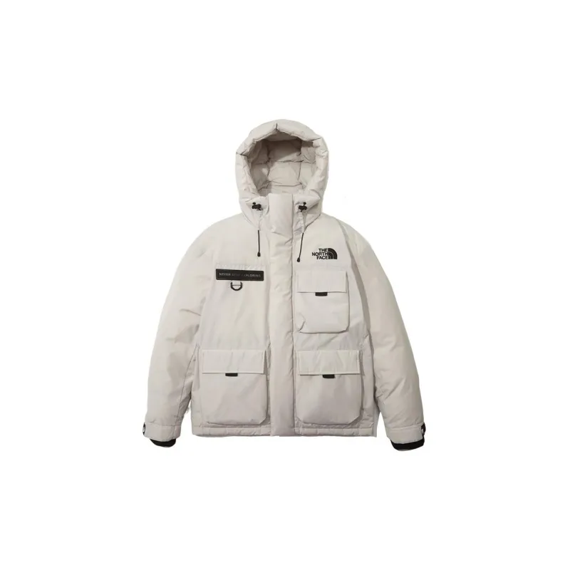 THE NORTH FACE Down Jackets Unisex White Sand - POIZON