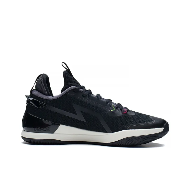 LINING Flash 2.0 Basketball Shoes Men Mid Top Black-1