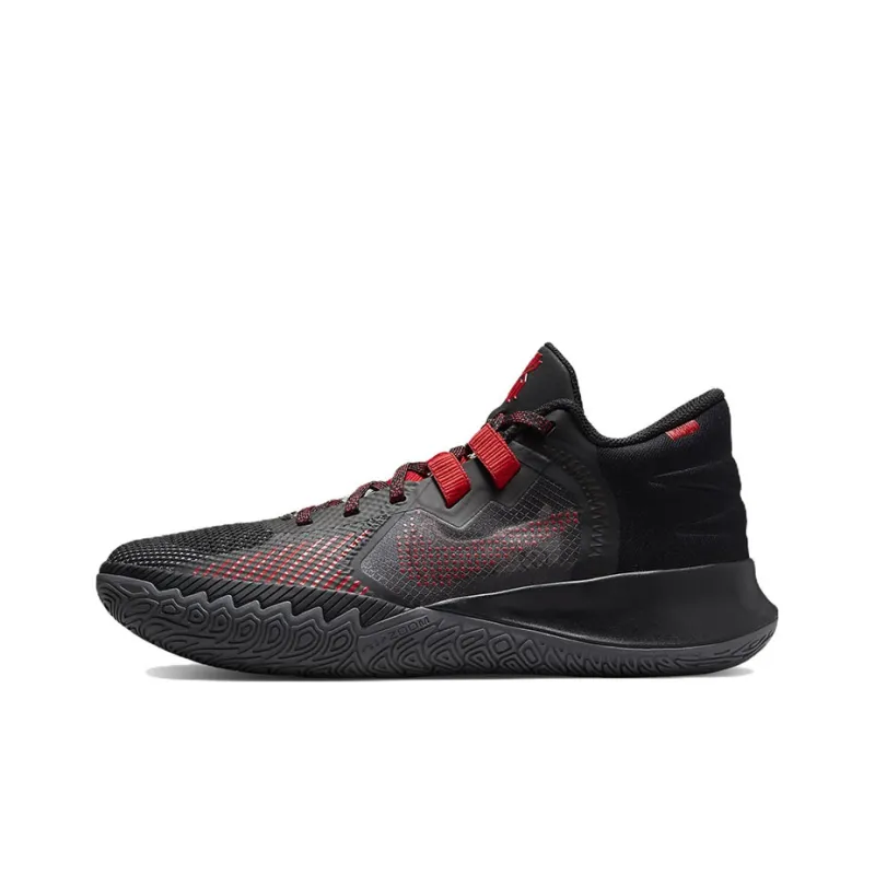 Nike Kyrie Flytrap V Black University Red-0