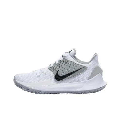 Nike Kyrie Low 2 Basketball Shoes Unisex Mid-Top Gray/White/Black