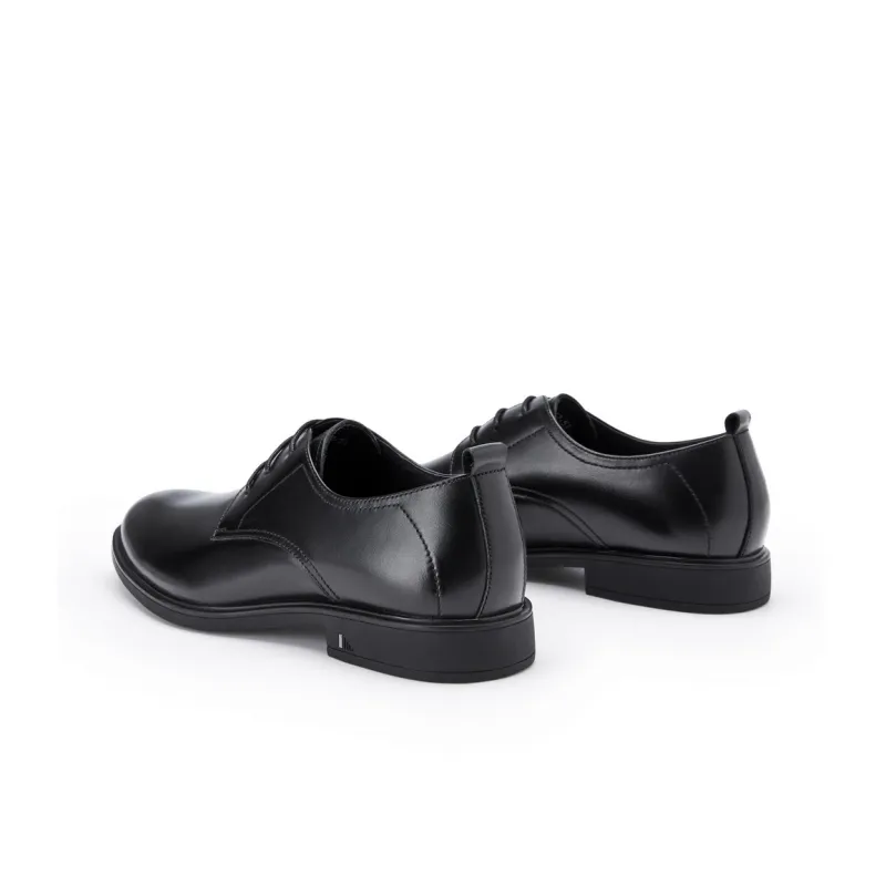 BELLE Dress Shoes Men Low Top Black-2