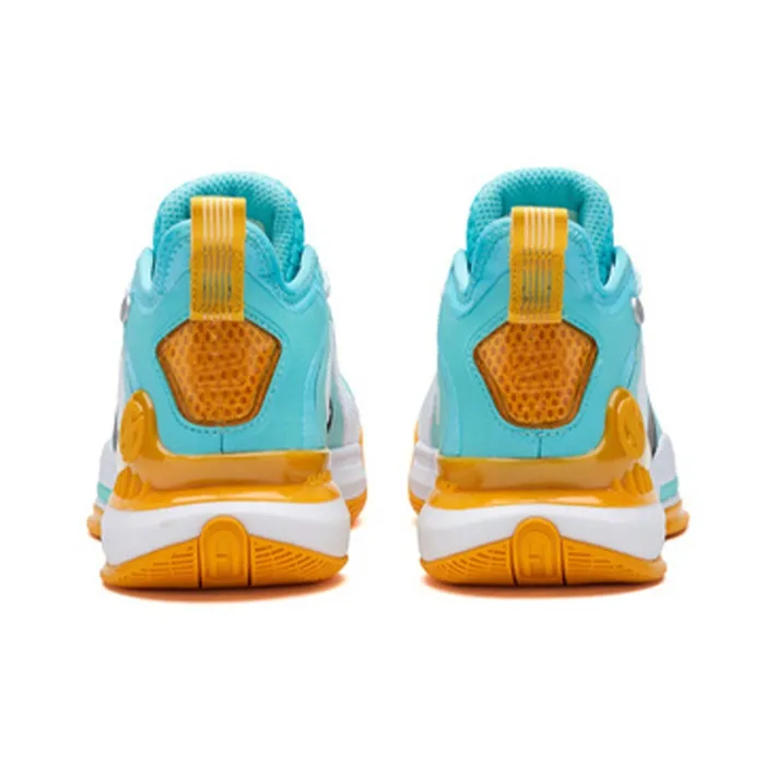 361° AG 2 Aaron Gordon AG2 Mid Top Performance Basketball Shoes Men's White Blue Yellow-2
