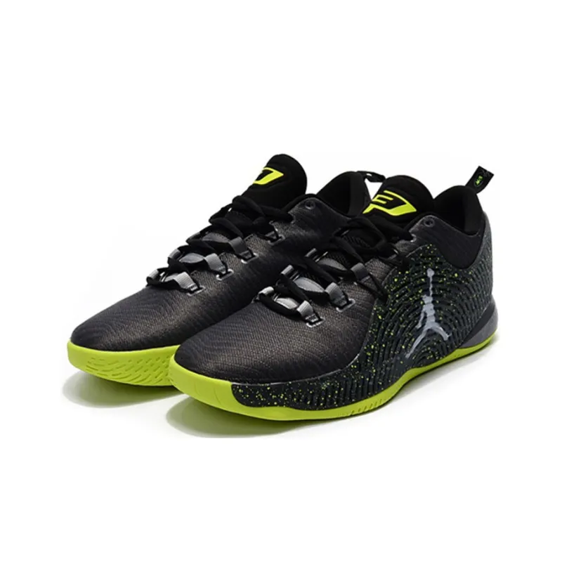 Jordan CP3 10 Paul 10 Mid-Top Basketball Shoes Men's Black-2