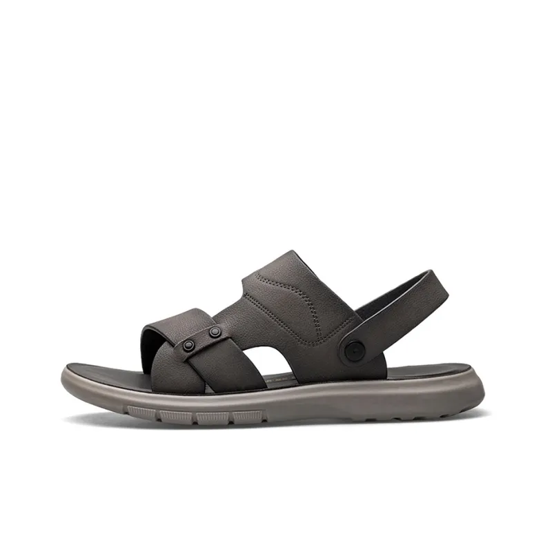 HUANAI Sports Sandals Men's Gray-0