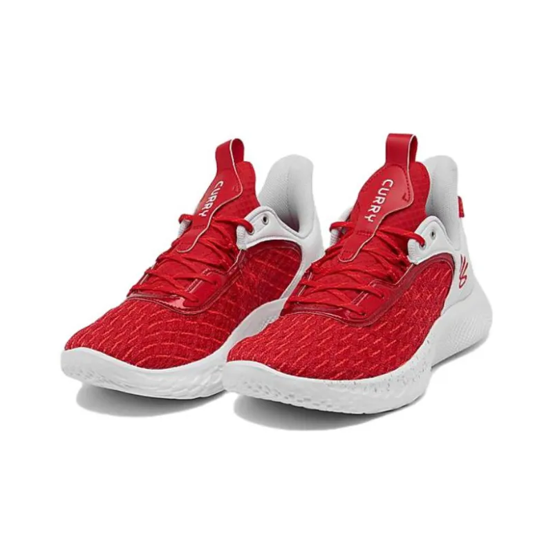Under Armour Curry Flow 9 Team Red White-1