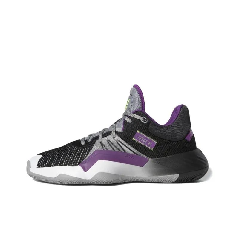 Adidas D.O.N. Issue 1 Gca 'Black Purple'-0