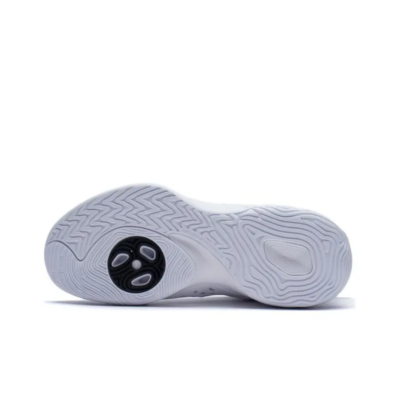 LiNing Cushioning, Slip Resistant, Abrasion Resistant, Coverage, Support, Rebound Mid Top Basketball Shoes White Green-4