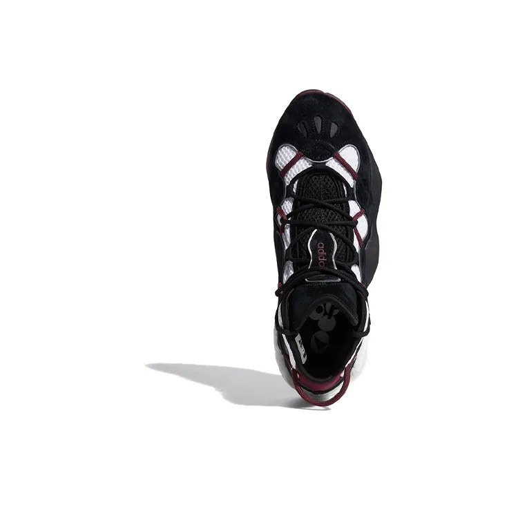 Adidas Crazy Byw 3 Black Maroon-3