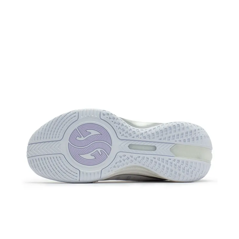 361° Chan 3 Pro Basketball Shoes Men Mid Top White/Blue-5
