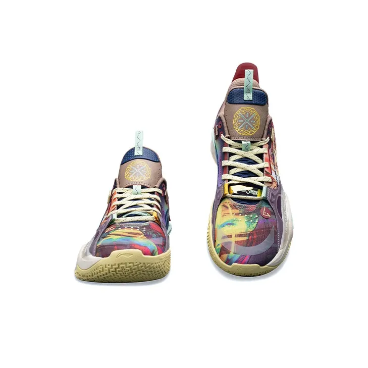 MARVEL LiNing ALL CITY10 ' Doctor Strange ' Rebound Cushioning Low-Top Performance Basketball Shoes Magic Color-3