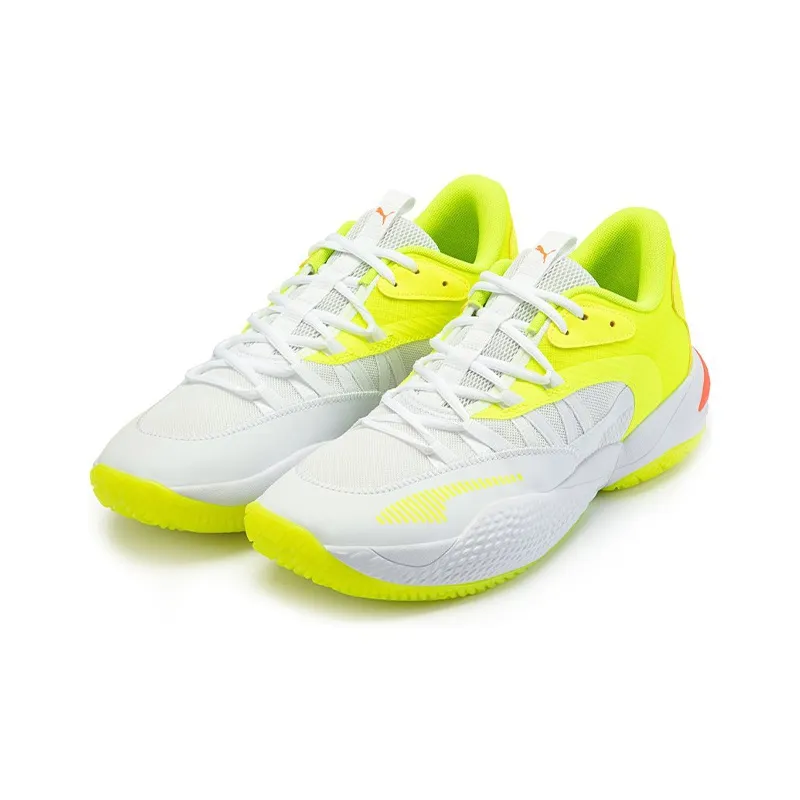PUMA Court Rider 2.0 Glow Stick 'White Lime Squeeze'-2