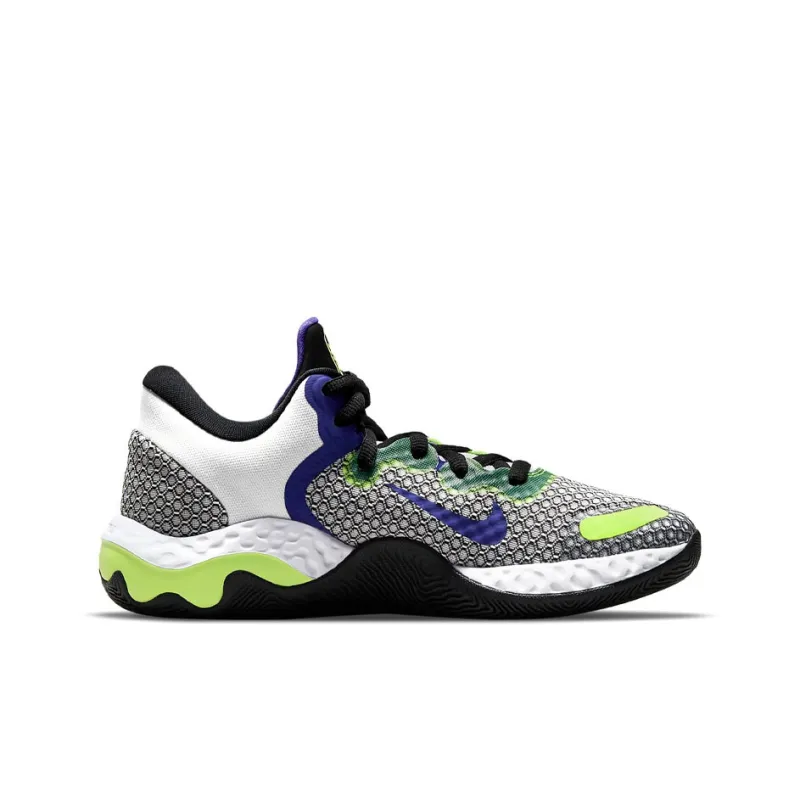 Nike Renew Elevate 2 White Volt Indigo-1