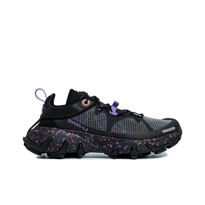 LiNing WuXing Paris Fashion Week SS21 'Black Purple' Women's-1