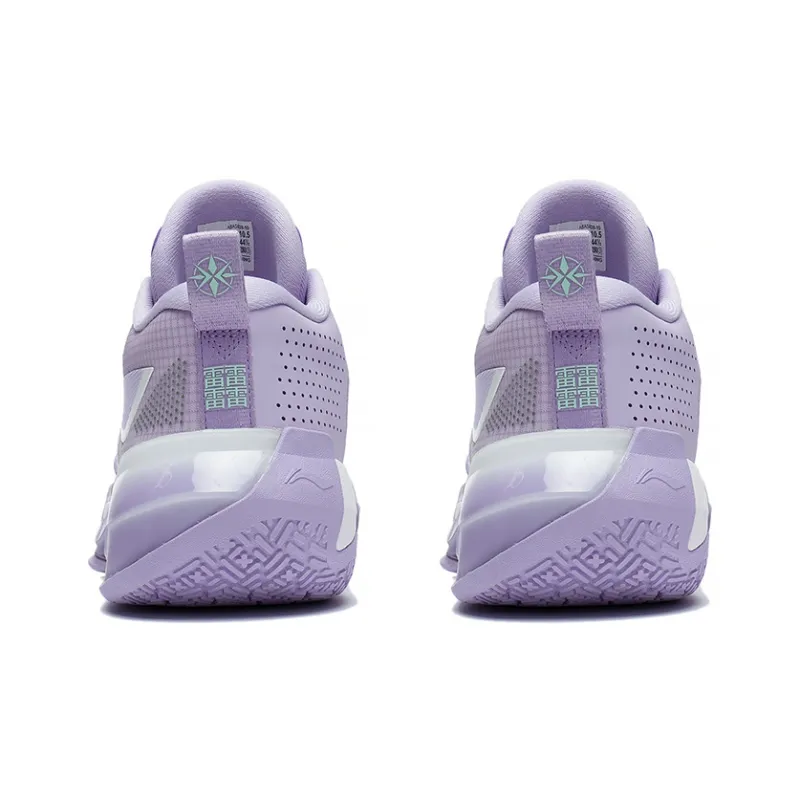 LiNing Liren 2 Low Cushioning Anti Slip And Wear Resistant Coverage Support Low Top 䨻 Basketball Shoes Men's Lilac-3