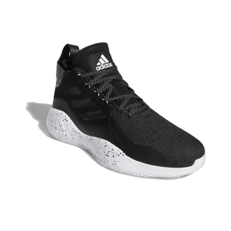 D Rose 773 Adidas 2020 'Black White'-2