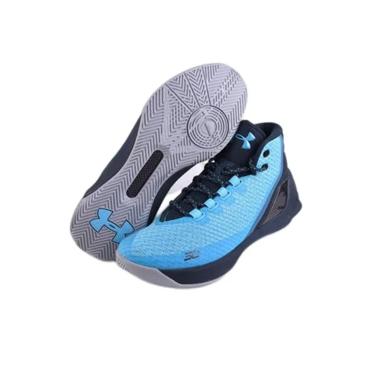 Under Armour Curry 3 Mid 'Peacock Blue'-4