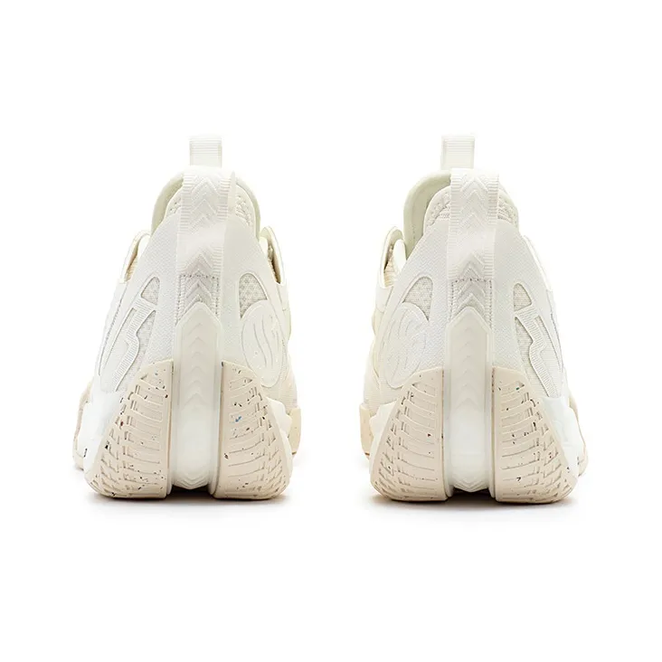 361° Chan 3 Pro SE MIRO Anti Slip Wear Resistant Low Top Basketball Shoes Men's White Gray-3