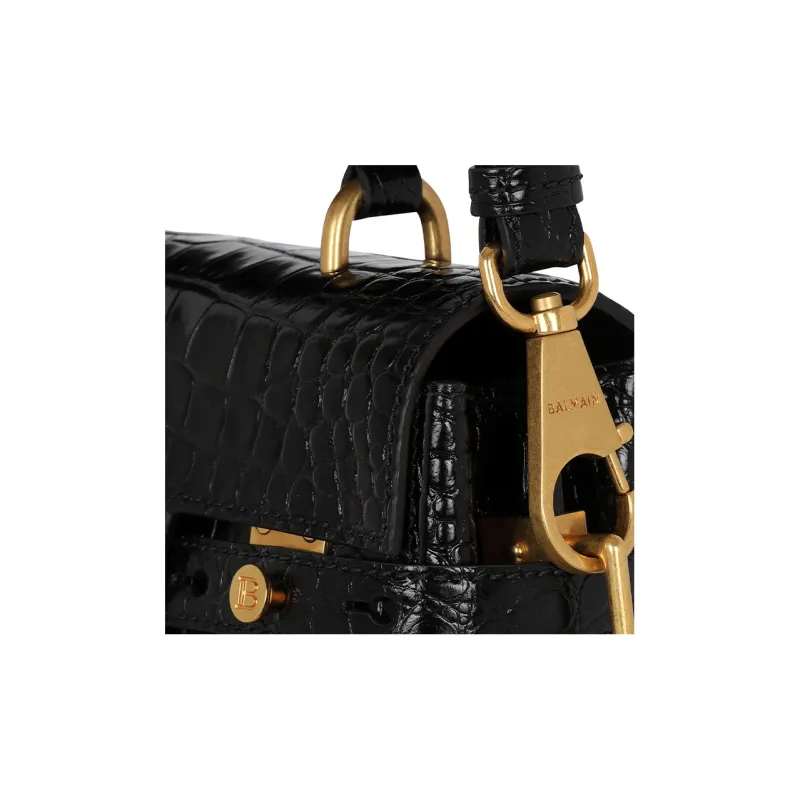 BALMAIN Embossed B Buzz 23 Bag-4