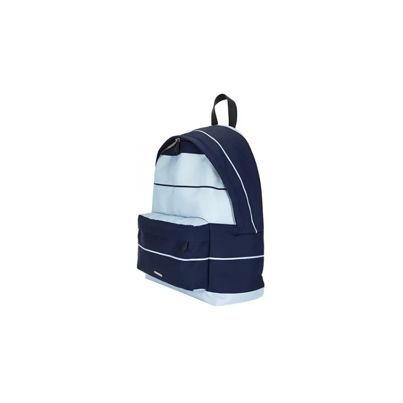 Givenchy Canvas With Leather Trim Backpack Men's Blue-3