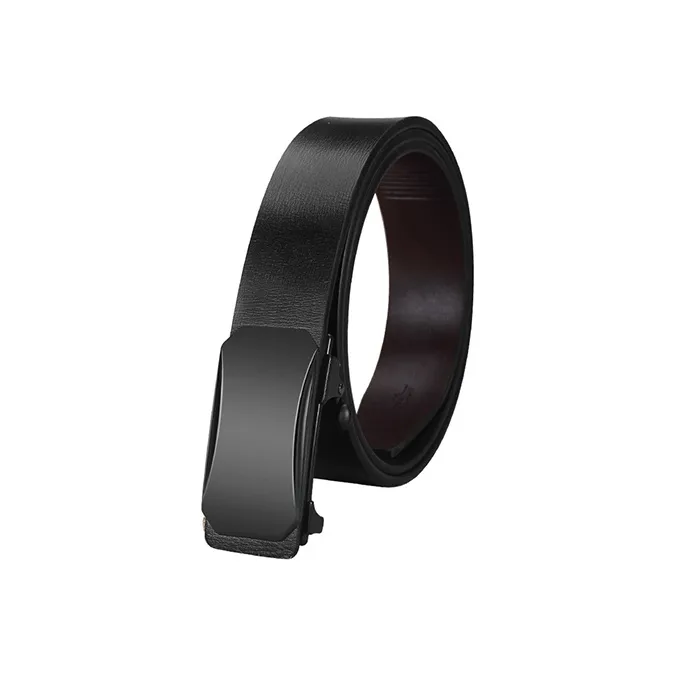 FREE RABBITⅡ Toothless Automatic Buckle Cow Leather Leather Belts Men's-4